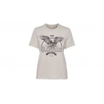 Only Onlvinnie Reg S-S Eagle Top Box Jrs T-Shirt (15274782 MOONBEAM)