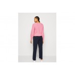 Only Onlallie Life Ls V-Neck Pullover Knt Μπλούζα Πλεκτή (15274969 AZALEA PINK)