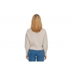 Only Onlallie Life Ls V-Neck Pullover Knt Μπλούζα Πλεκτή (15274969 PUMICE STONE)