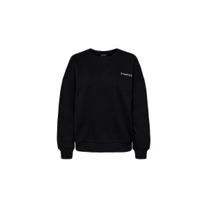 Only Zenha Boxy L-S 1995 Box Swt Μπλούζα Με Λαιμόκοψη (15275525 BLACK)