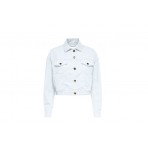 Only Onldrew Canvas Jacket Cc Otw Μπουφάν Τζην Γυναικείο (15276301 BRIGHT WHITE)