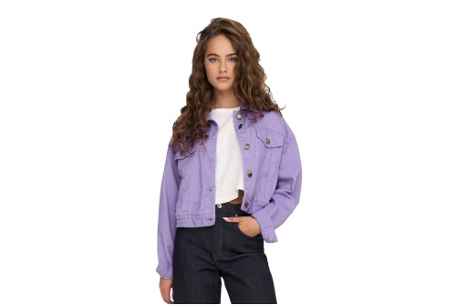 Only Onldrew Canvas Cc Otw Μπουφάν Τζιν Γυναικείο (15276301 PAISLEY PURPLE)