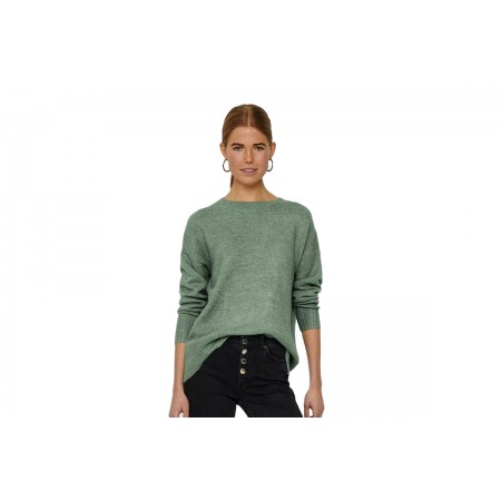 Only Onlleyla Ls Mock Neck Pullover Knt Μπλούζα Πλεκτή 