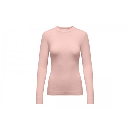 Only Onlleyla Ls Mock Neck Pullover Knt Μπλούζα Πλεκτή 