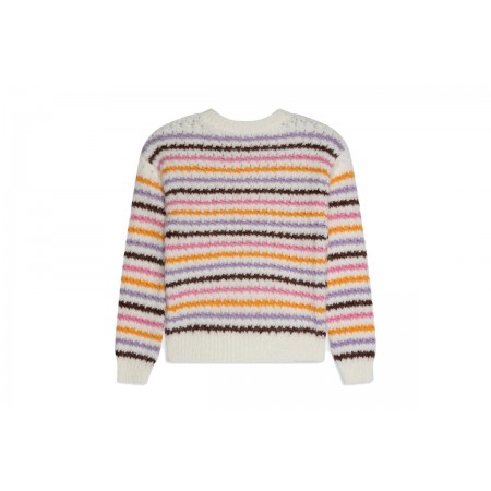 Only Onlhaley L-S Stripe Pullover Knt Μπλούζα Πλεκτή 