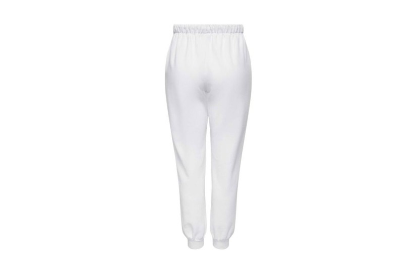 Only Word Pant Box Swt Παντελόνι Φόρμας Γυναικείο (15279837 BRIGHT WHITE-EMBRACE)