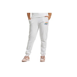 Only Word Pant Box Swt Παντελόνι Φόρμας Γυναικείο (15279837 BRIGHT WHITE-EMBRACE)