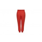 Only Word Pant Box Swt Παντελόνι Φόρμας Γυναικείο (15279837 ORANGE.COM LOVE)