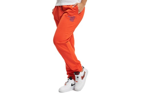 Only Word Pant Box Swt Παντελόνι Φόρμας Γυναικείο (15279837 ORANGE.COM LOVE)