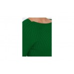 Only Onlmeddi Ls Rib Crop O-Neck Cc Knt Μπλούζα Πλεκτή Γυναικεία (15280060 GREEN JACKET)