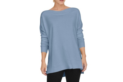 Only Onlamalia Ls Boatneck Cc Knt Πουλόβερ Γυναικείο (15280492 WINDWARD BLUE)