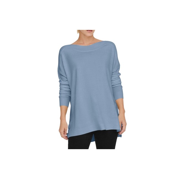 Only Onlamalia Ls Boatneck Cc Knt Πουλόβερ Γυναικείο (15280492 WINDWARD BLUE)