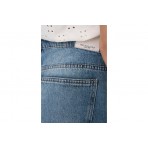 Only Onlchris Reg Low Wide Dest Dnm Παντελόνι Τζιν Γυναικείο (15281469 MEDIUM BLUE DENIM)