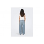 Only Onldean Ex Hw Str L Ank Παντελόνι Τζιν Γυναικείο (15282727 LIGHT BLUE DENIM)