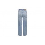 Only Onldean Ex Hw Str L Ank Παντελόνι Τζιν Γυναικείο (15282727 LIGHT BLUE DENIM)