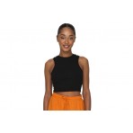 Only Onlvilma S-L Cropped Tank Top Jrs Noos Crop Top Αμάνικο Γυνα (15282771 BLACK)