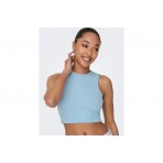 Only Onlvilma Crop Top Αμάνικο Γυναικείο (15282771 CLEAR SKY)