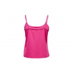 Only Onlmette Singlet Top Wvn Μπλούζα Αμάνικη Γυναικεία (15284314 CARMINE ROSE)