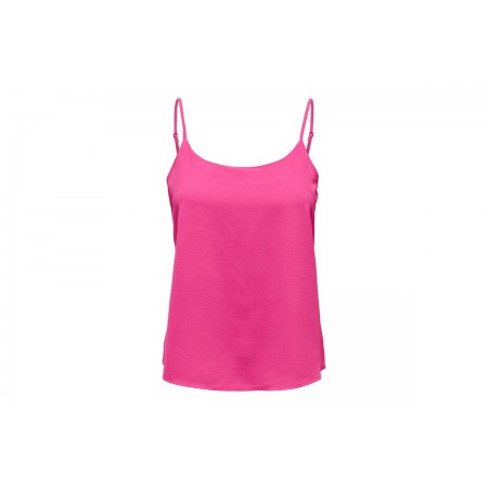 Only Onlmette Singlet Top Wvn Μπλούζα Αμάνικη Γυναικεία 