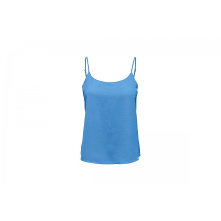 Only Onlmette Singlet Top Wvn Μπλούζα Αμάνικη Γυναικεία 