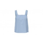 Only Onlwillow Linen Singlet Ptm Μπλούζα Αμάνικη Γυναικεία (15285846 SKYWAY)