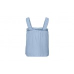 Only Onlwillow Linen Singlet Ptm Μπλούζα Αμάνικη Γυναικεία (15285846 SKYWAY)