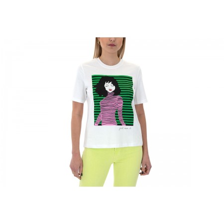 Only Onlmauve Boxy S-S Woman Top Box Jrs T-Shirt Γυναικείο 