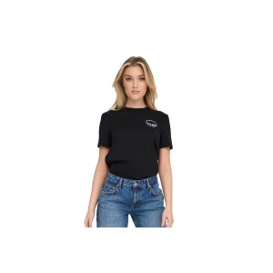 Only Onlkita Reg S-S Wings Top Box Jrs T-Shirt Γυναικείο (15286657 BLACK-DREAMER)