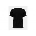 Only Onlcora Reg S-S Word Top Box Jrs T-Shirt Γυναικείο (15286729 BLACK-DREAMER)