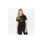 Only Onlcora Reg S-S Word Top Box Jrs T-Shirt Γυναικείο (15286729 BLACK-DREAMER)