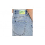 Only Onlbillie Ex Hw Stra Lb Dnm Shorts Dot Βερμούδα Τζην  Γυναικ (15286816 LIGHT BLUE DENIM)