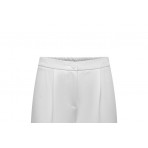 Only Onlkira-Mellie Hw Wide Pant Pnt Παντελόνι Casual Γυναικείο (15288761 LUCENT WHITE)