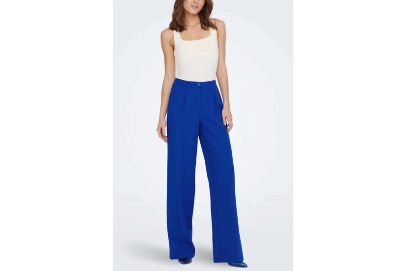 Only Onlkira-Mellie Hw Wide Pant Pnt Παντελόνι Casual Γυναικείο (15288761 SURF THE WEB)