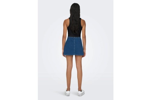 Only Onlbelia S-L Crop Top  Α Crop Top Αμάνικο Γυναικείο (15289846 BLACK)