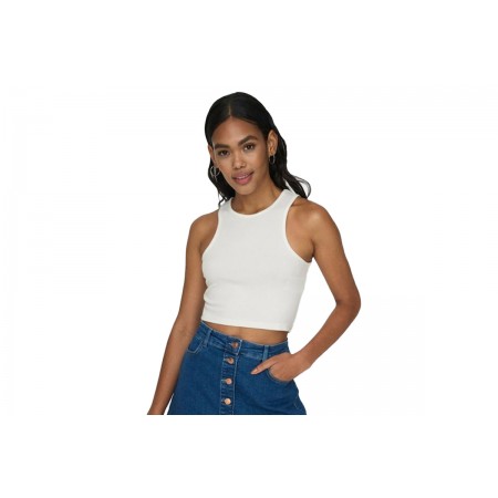 Only Onlbelia S-L Crop Top Crop Top Αμάνικο Γυναικείο 