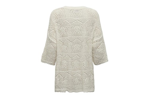 Only Onlbeachie Life Knt Γυναικείο (15291566 CLOUD DANCER)