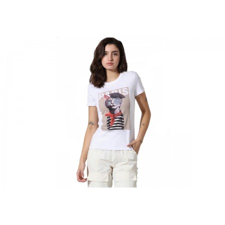 Only Onlvibe Life Ss Glasses Box Jrs  T-Shirt Γυναικείο 