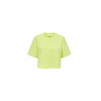 Only Onlsasja S-S Top Box Ub Swt Crop Top Κοντομάνικο Γυναικείο (15293691 SUNNY LIME-DRIVE)