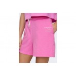 Only Onlsasja Shorts Box Ub Swt Σορτς Αθλητικό Γυναικείο (15293692 FUCHSIA PINK-VALLEY)