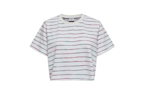 Only Onlelena S-S O-Neck Swt T-Shirt Γυναικείο (15294425 CLOUD DANCER-AQUIFER)