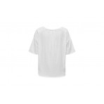 Only Onlworld S-S Boxy U-Neck Top Cs Jrs T-Shirt Γυναικείο (15296612 CLOUD DANCER)