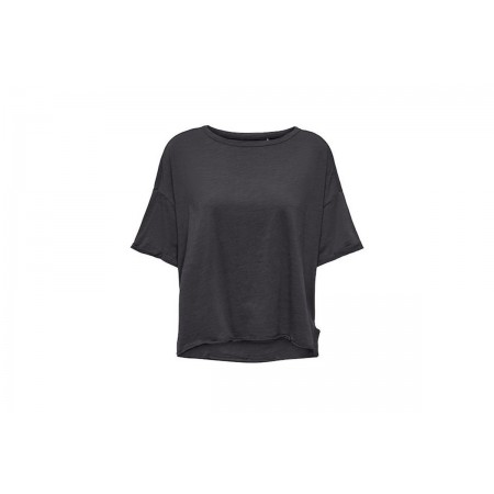 Only Onlworld S-S Boxy Slit Top Cs Jrs T-Shirt Γυναικείο 