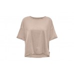 Only Onlworld S-S Boxy Slit Top Cs Jrs T-Shirt Γυναικείο