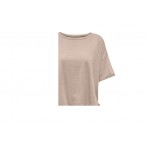 Only Onlworld S-S Boxy Slit Top Cs Jrs T-Shirt Γυναικείο