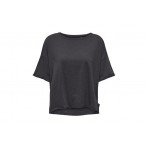 Only Onlworld S-S Boxy Slit Top Cs Jrs T-Shirt Γυναικείο 