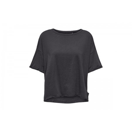 Only Onlworld S-S Boxy Slit Top Cs Jrs T-Shirt Γυναικείο 