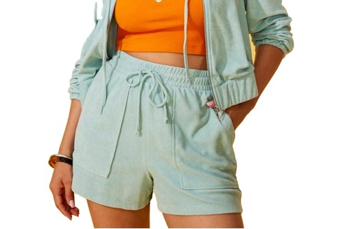 Only Onltara String Pocket Shorts Swt Σορτς Αθλητικό Γυναικείο (15296896 AQUIFER)