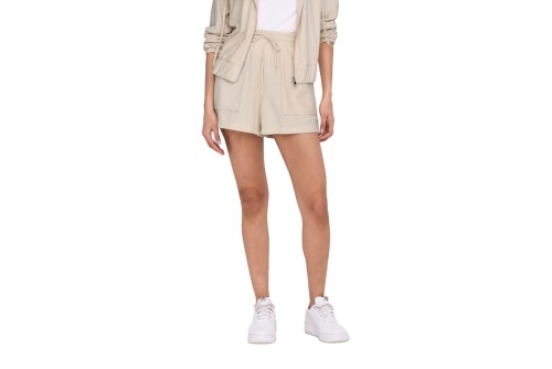 Only Onltara String Pocket Shorts Swt Σορτς Αθλητικό Γυναικείο (15296896 SANDSHELL)