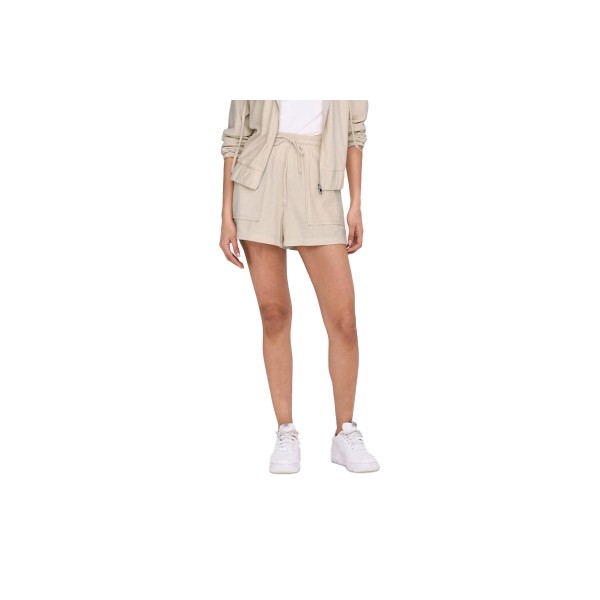 Only Onltara String Pocket Shorts Swt Σορτς Αθλητικό Γυναικείο (15296896 SANDSHELL)