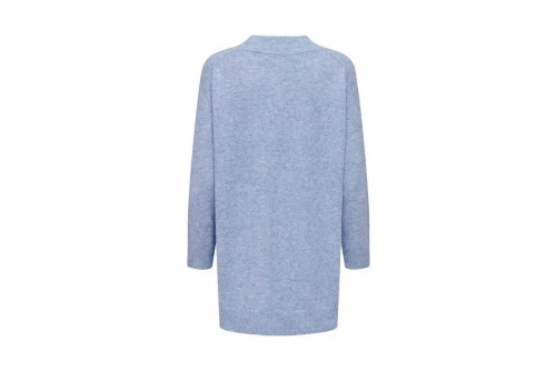 Only Onlelena Life Ls Stripe Ζακέτα Πλεκτή Γυναικεία (15297178 CASHMERE BLUE-MELANGE)